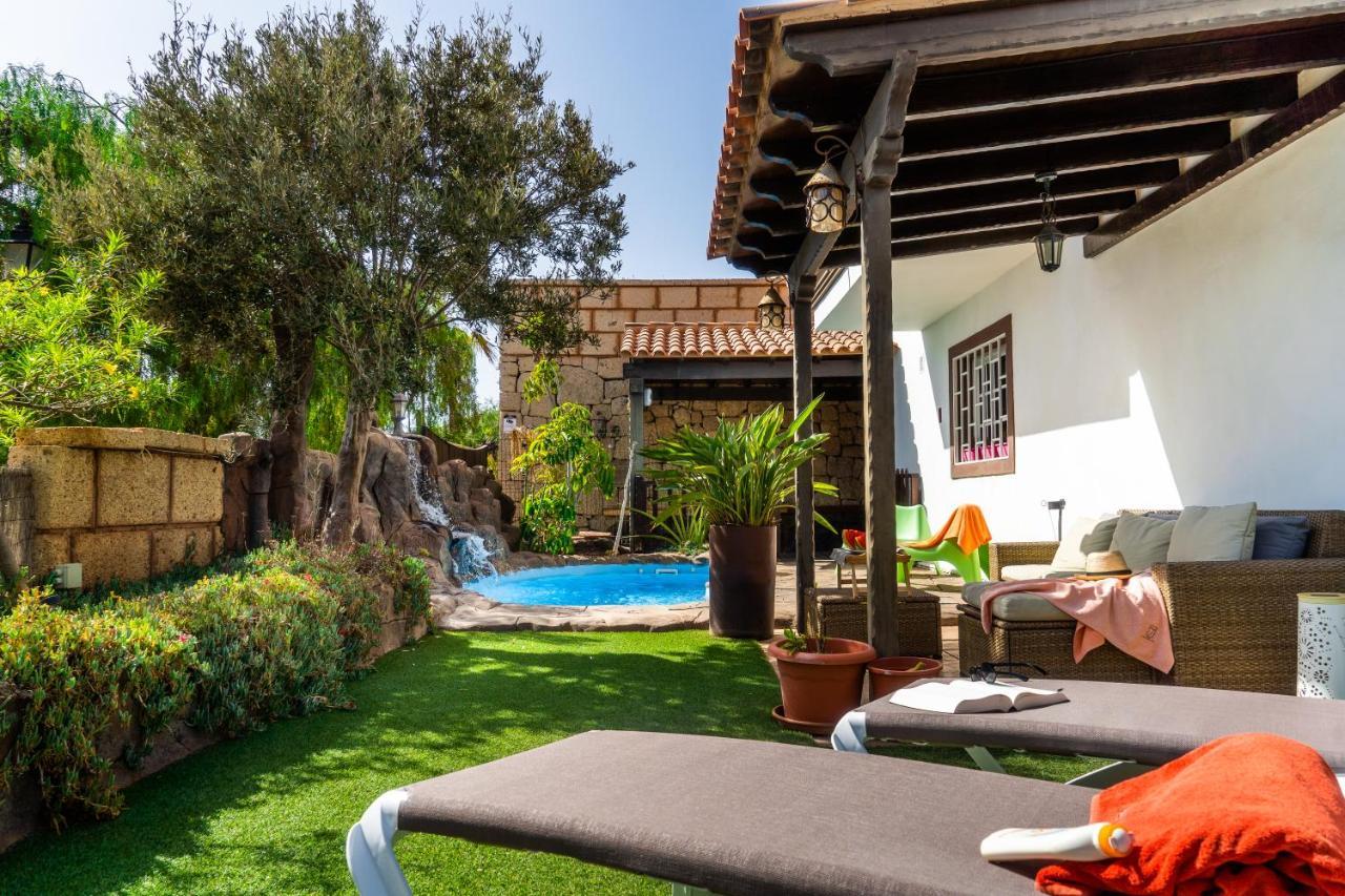 Deluxe Villa Bella Vita Air Con & Heated Pool, Tenerife South Chayofa Luaran gambar